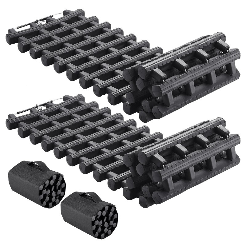 Vetolevyt termoplastista kumia seitsemän tonnin kantavuus pari maastoautoille ja pickupeille