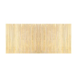 Bambunäkösuoja valmistettu luonnollisista bambusäleistä korkeus 914 mm pituus 5974 mm puutarhaan