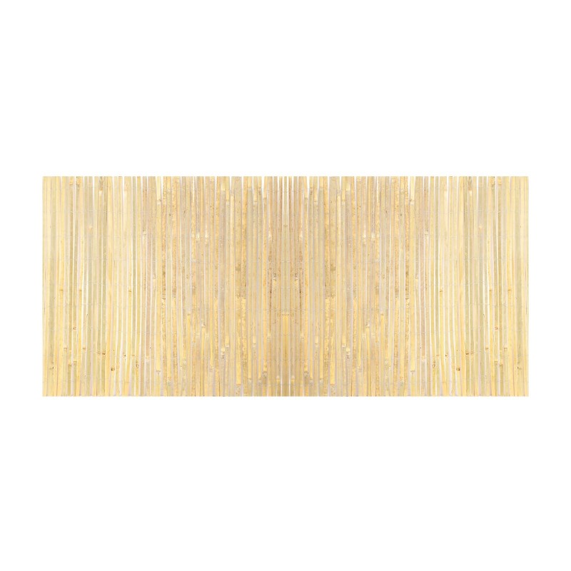 Bambunäkösuoja valmistettu luonnollisista bambusäleistä korkeus 914 mm pituus 5974 mm puutarhaan