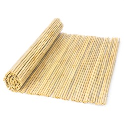 Rullattava bambuaita luonnollinen bambu 1828 x 1219 mm puutarhan näkösuoja