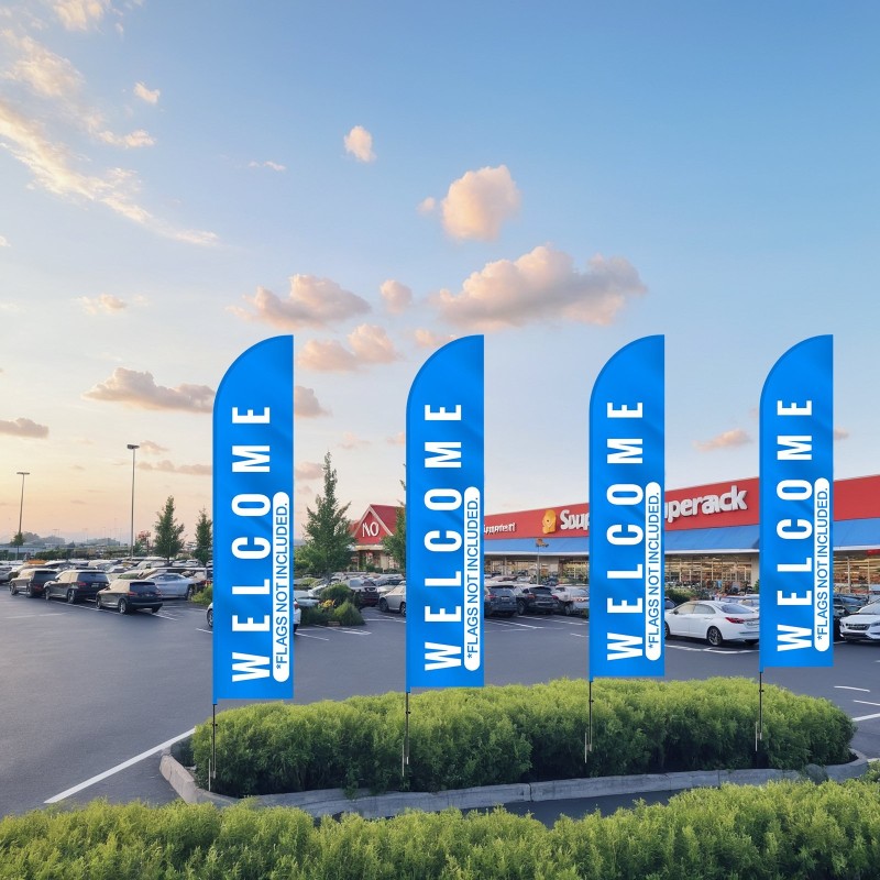 Sulkalipputankosarja kolme settiä alumiiniseos ja lasikuitu 498 senttimetriä korkea ulkokäyttöön