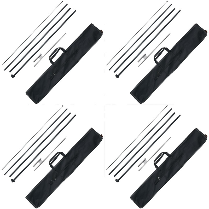 Höyhenlippusalonki neljän setin alumiiniseoksesta ja lasikuidusta 498,5 cm ulkokäyttöön