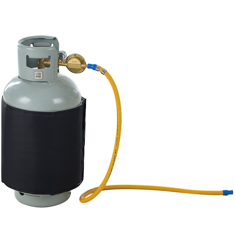 Kaasusäiliön eristetty lämmitinvyö 18,1 kg pullolle 120 W 32 °C