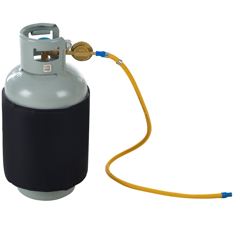 Kaasusäiliön eristetty lämmitinvyö 18,1 kg pullolle 120 W 32 °C