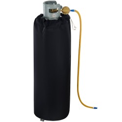 Kaasupullon lämmitin sopii 100 paunan sylintereille 280 W vedenpitävä Oxfordin kangas