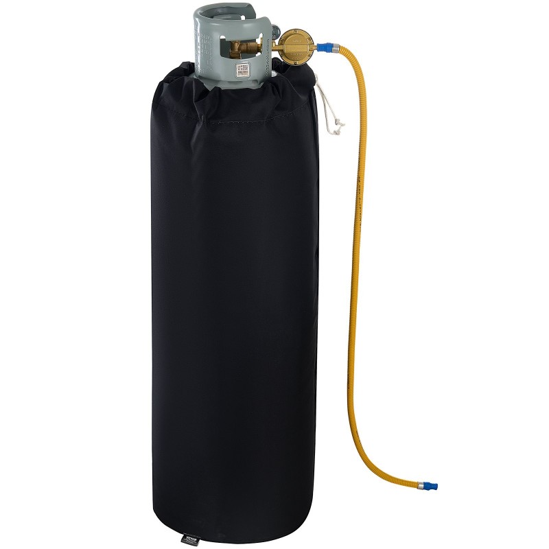 Kaasupullon lämmitin sopii 100 paunan sylintereille 280 W vedenpitävä Oxfordin kangas