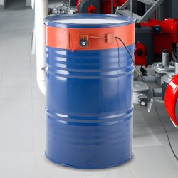 Tynnyrilämmitin silikonipintainen 55 gallonan 208,2 litran 1200 wattin säädettävä 30–150 °C