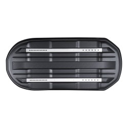 Kattotavaraboksi ABS 340 l 75 kg maksimikuorma kaksipuolinen avaus