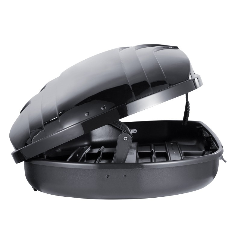 Kattotavaraboksi ABS 340 l 75 kg maksimikuorma kaksipuolinen avaus