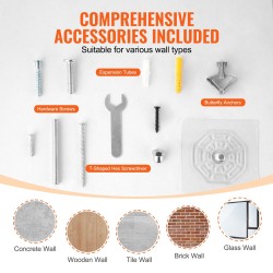 Seinälle asennettava 5-osainen kissahyllysetti 12 mm mäntypuuta kantavuus 18 kg