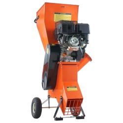 Bensiinikäyttöinen puuhake ja silppurilaite teräsrunko 420cc 8 6 kW leikkuuhalkaisija 49 5 mm