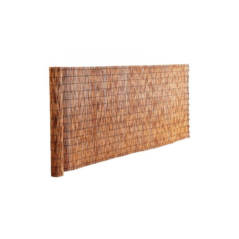 Ruokoaita 100 % luonnollinen ruoko 5 x 1,2 m ruskea parveke