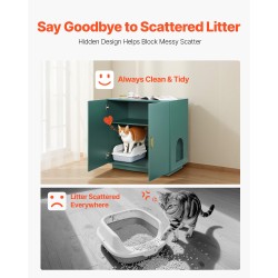 Kissanvessakaappi 80 cm leveä P2-luokan lastulevy kaksoisovellinen tuuletusaukoilla raapimisalustalla