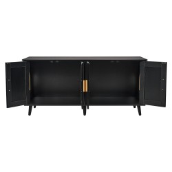 Hiekkalaatikon kaappi 12 mm lastulevystä musta kahdelle kissalle