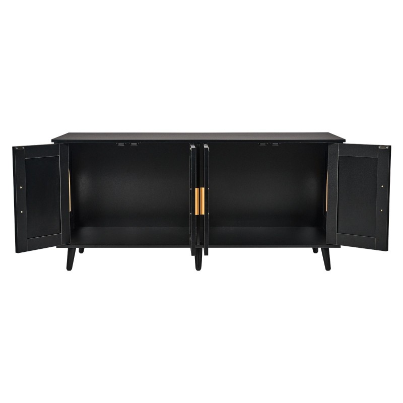 Hiekkalaatikon kaappi 12 mm lastulevystä musta kahdelle kissalle