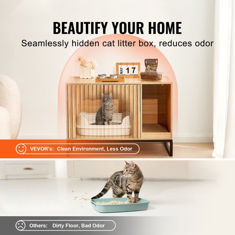 Kissan hiekkalaatikkokaappi 12mm MDF 800x508x559mm kahdella ovella