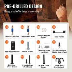 Kissanvessakaappi MDF-levy 4 hyllyä tummanruskea mitat 850 x 490 x 1836 mm