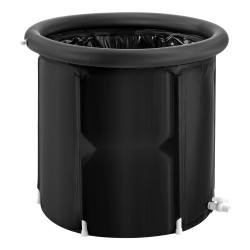 Kylmävesiterapia-amme 3-kerroksinen komposiittimateriaali 80 x 75 cm 290 l taitettava palautumiseen