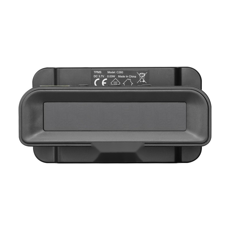 Rengaspaineen valvontajärjestelmä 4 vedenpitävää ulkoisanturia 7,3–87 PSI aurinkolataus USB-lataus reaaliaikainen näyttö