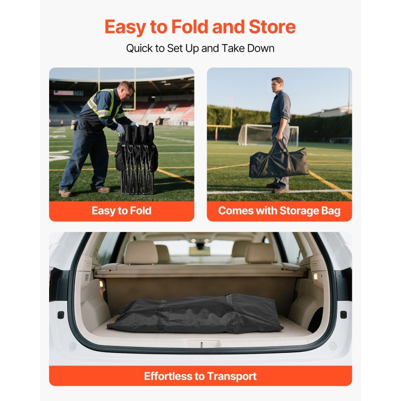 Taitettava nelipaikkainen penkki 600D kankaasta rautaputkirungolla kantolaukulla ulkokäyttöön musta