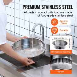 Sähköinen taikinanjakaja 20 taikinapalaa 60-260 grammaa 750 wattia 304-ruostumatonta terästä leipomoihin ravintoloihin