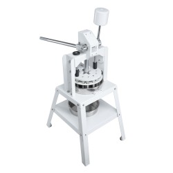 Manuaalinen pystymallinen taikinanjakaja 10 osainen 120 560 gramman annospaino 304 ruostumatonta terästä ammattikäyttöön