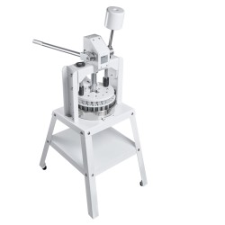 Taikinanjakaja manuaalinen pystysuora 40 palaa 30 140 grammaa ruostumaton teräs