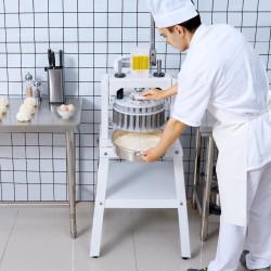 Taikinanjakaja manuaalinen pystysuora 40 palaa 30–140 grammaa ruostumaton teräs