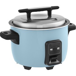 Kaupallinen riisinkeitin 13 l kokonaiskapasiteetti 5 6 l riisiä alumiininen tarttumaton sisäkattila ravintoloihin