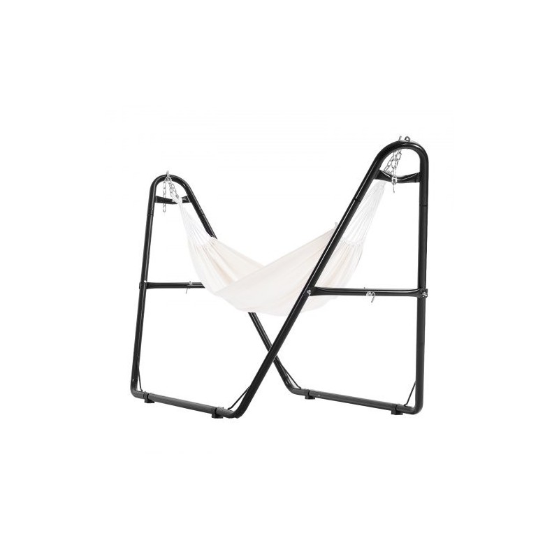 Teräsriippumattojalusta 2,4–4,1 m riippumatoille 1–2 hengelle 550 paunaa