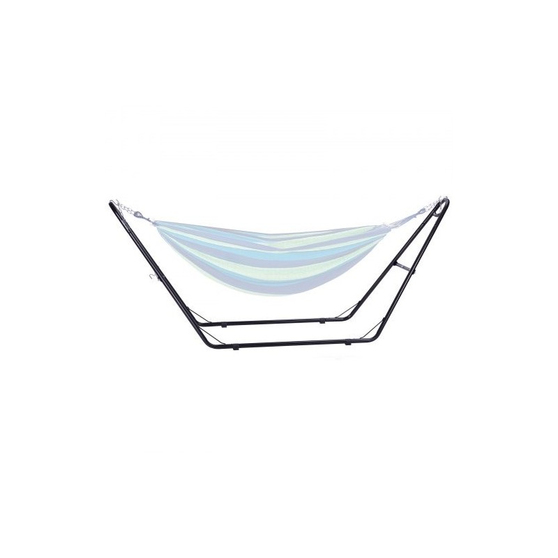 Teräsriippumattojalusta 2,4–4,1 m riippumatoille 1–2 hengelle 550 paunaa