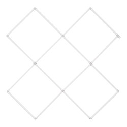 LED-kattovalo 22000 lumenia 6500 kelvin modulaarinen 5-ruutujärjestelmä autotalliin varastoon