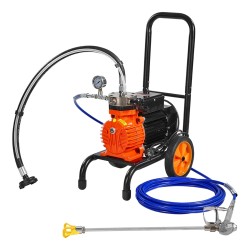 Ilmaton maalausruisku 900 W 1800 psi 1,8 l/min kärry pidennin