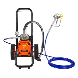 Kalvotoiminen korkeapaineruisku vaunulla 1100 W 2000 psi jatkovarrella 50 cm