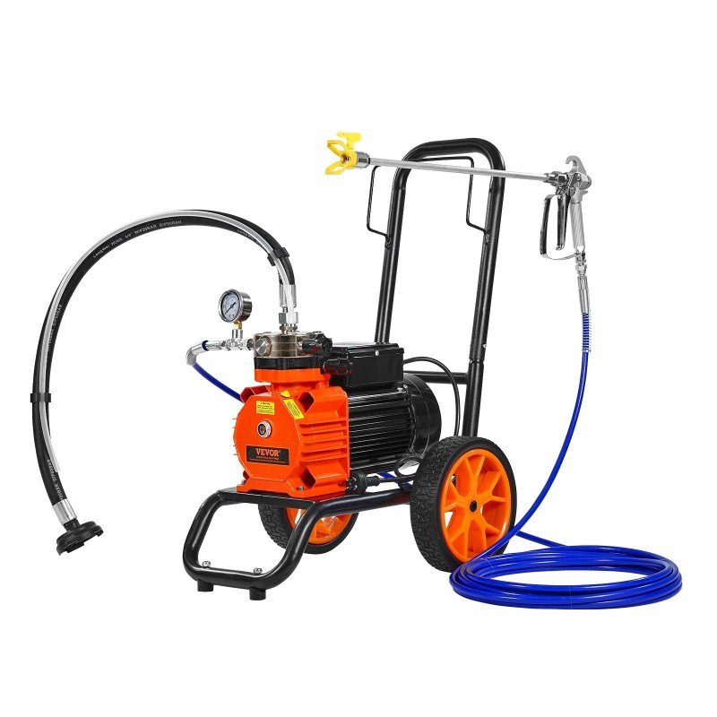 Kalvotoiminen korkeapaineruisku vaunulla 1100 W 2000 psi jatkovarrella 50 cm