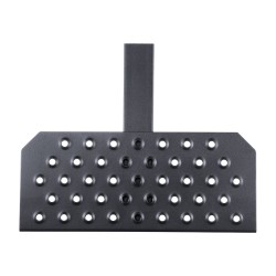 Vetokoukkuaskelma teräs 2 tuuman vetokoukkuvastaanottimelle korroosionkestävä pinnoite 158,7 kg kantavuus