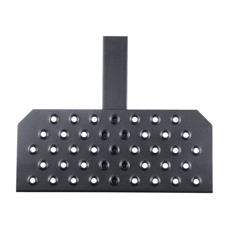 Vetokoukkuaskelma teräs 2 tuuman vetokoukkuvastaanottimelle korroosionkestävä pinnoite 158,7 kg kantavuus