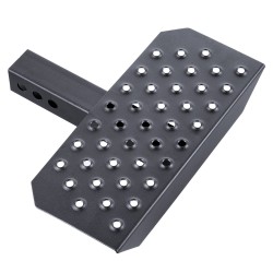 Vetokoukkuaskelma teräs 2 tuuman vetokoukkuvastaanottimelle korroosionkestävä pinnoite 158,7 kg kantavuus