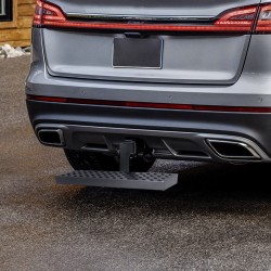 Vetokoukkuporras 2 tuuman vetokoukkuvastaanottimeen teräs musta 158,7 kg kantavuus