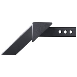 Vetokoukkuaskelma 2 tuuman vetovastaanottimeen teräs liukuestopinta 136 kg kantavuus