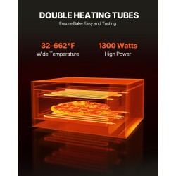 Pöytämallinen sähkökäyttöinen pizzauuni 14 tuumaa ruostumaton teräs 35,56 cm