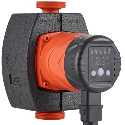 Kiertovesipumppu valurautarunkoinen kestomagneettimoottorilla 38 mm kierreliitäntä 220V 45W 60 l min