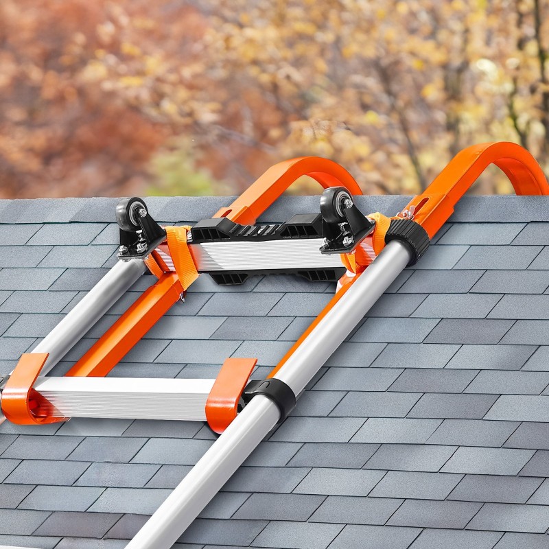 Kattokoukut hiiliterästä 2 kpl 226,8 kg kantavuus kumipäällysteinen T-tanko pyörällä