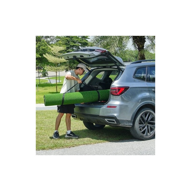 Golf-lyöntimatto 5x5ft PP-tekonurmi 15mm EVA+PE-pohja 3 kumitiitä