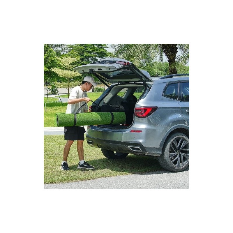 Golflyöntimatto 1,52x1,22m PP tekonurmi 10mm paksu EVA PE pohja 6 tiitä