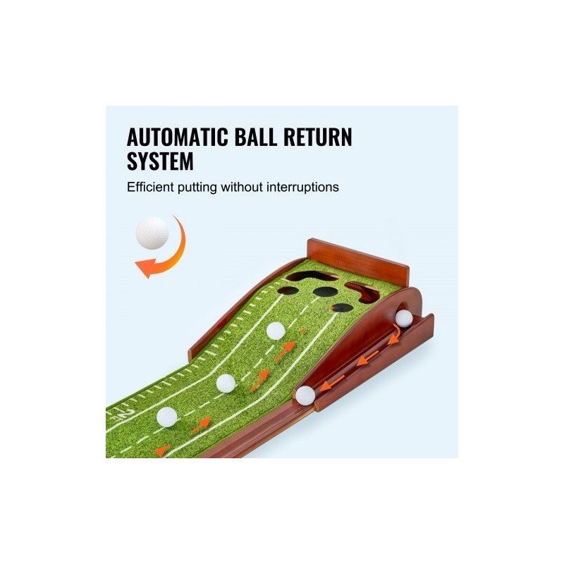 Puttausmatto kuitusamettipinta liukuestepohja 3020 mm 5 reikää 3 palloa sisäkäyttöön