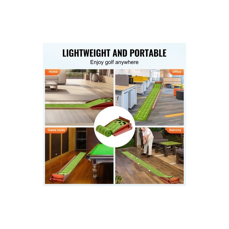 Puttausmatto kuitusamettipinta liukuestepohja 3020 mm 5 reikää 3 palloa sisäkäyttöön