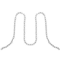 Kelaketju galvanoitu hiiliteräs 3 mm 30 m 149 kg kaksi pikasalpaa