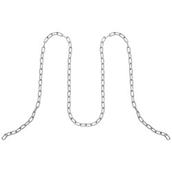 Kelaketju hiiliteräs galvanoitu 3 5 mm 10 05 m 158 kg 2 pikalukkoa