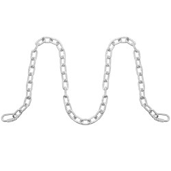 Galvanoitu hiiliteräsketju 8 mm 28 m 756 kg kantavuus kaksi pikalukkoa